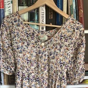 Vintage 90s Floral Dress